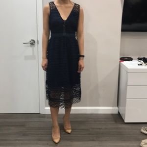 A&F lace dress